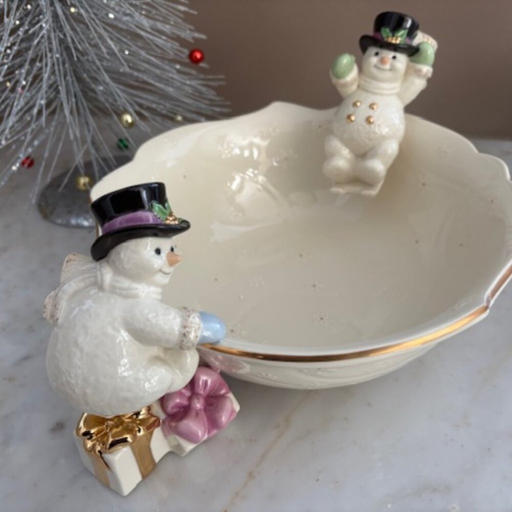 Lenox, The Snowman Bowl 2001